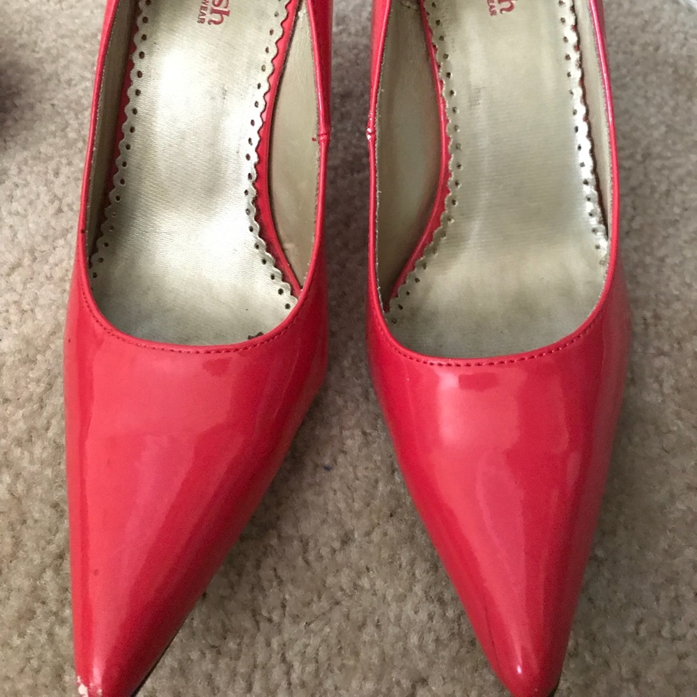 Coral heels